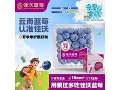 佳沃云南蓝莓新鲜上市！满减优惠，低至 106.6 元