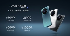 vivo X Fold6首销：7999元起，大屏多任务、AI文件管家、蔡司影像全都有