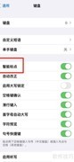 苹果手机开启智能标点方法
