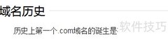 . com域名的优势解析