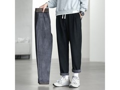 布衣传说灯芯绒加绒裤59.21元抢