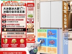 容声大冰象603L冰箱直降1650元