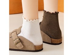 古今女士5双装棉袜秋冬特惠低至11.96元