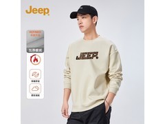 吉普男装加绒卫衣85元抢
