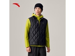 安踏男款羽绒马甲153元抢