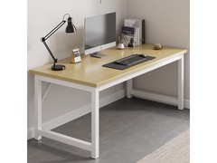 修乐80CM浅胡桃色电脑桌低至29.6元