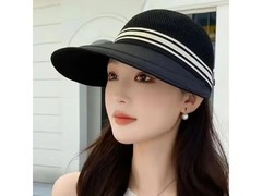 2026新款遮阳帽促销，到手59.9元还配防风绳