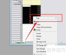 Origin数据转水平阶梯图