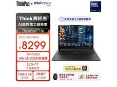 ThinkPad T14p限时特惠6799元