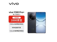 vivo Y300 Pro+ 5G简黑款直降，低至1427元