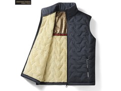 真维斯男士羊羔绒马甲HY - 8818低至49元