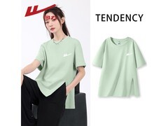 回力开叉纯棉T恤25.9元