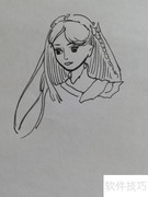 宁荣荣绘画教程：简单几步画出美少女