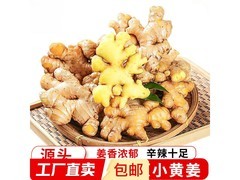 产地直发！3斤装云南小黄姜，仅6.4元速抢！