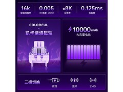 七彩虹青羽98磁轴键盘429元