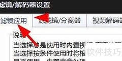 PotPlayer关闭编解码类型方法