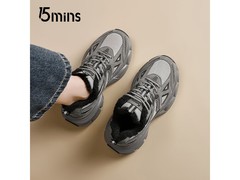 京东羊羔绒老爹鞋直降，到手仅123元！