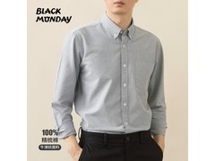 BLACKMONDAY纯棉免烫男衬衣79元抢