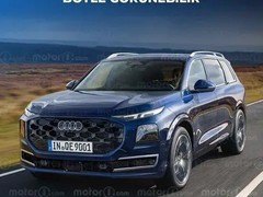 奥迪Q9实车曝光：旗舰SUV配V8混动，全球市场布局面临电动化挑战