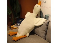 丝媛大白鹅抱枕28元抢