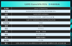 2026年双11游戏本高性价比型号推荐七彩虹iGame M16 2026款