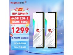 金百达DDR5 6000 64GB内存套装