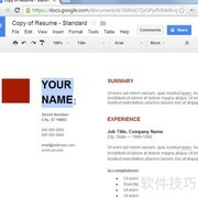 英文简历模板：简洁高效版