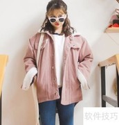 粉色灯芯绒外套穿搭指南