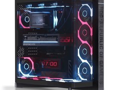 ROG首发全景机箱Cronox与菊花链ARGB风扇