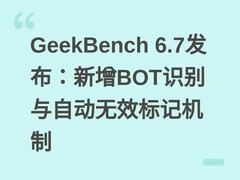 GeekBench 6.7发布：新增BOT识别与自动无效标记机制