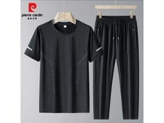 皮尔·卡丹冰丝速干两件套