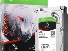希捷酷狼4TB NAS硬盘直降100元