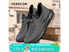 意尔康男士透气休闲鞋96044W低至147元