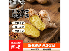 山东新鲜1斤装大姜，满减后3.99元带回家！