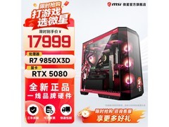 微星锐龙主机京东特惠，到手仅17999元