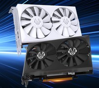白色海景房装机必备 瀚铠RX 9060 XT 16G合金白色显卡大促