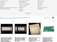 乔布斯遗物与早期苹果珍品线上拍卖