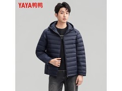 鸭鸭羽绒服男短款2025新款