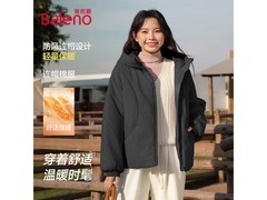 班尼路冬季女装防风棉衣低至89.9元