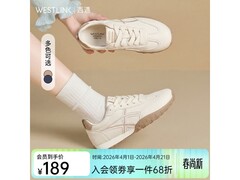 西遇女士厚底运动鞋京东低至79.5元