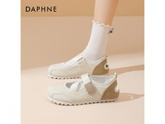 达芙妮魔术贴单鞋京东特惠低至89.9元