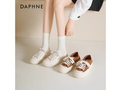 达芙妮女士帆布鞋，领券低至99.9元