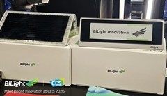 翼创新全球唯一无锂电电子桌牌亮相CES，引领办公绿色升级