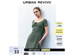 UR夏季短款连衣裙京东19.5元带回家