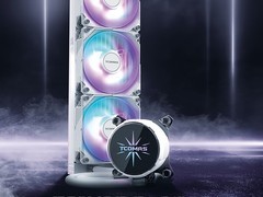 逾辉钛钽A090 360水冷散热器低至318元