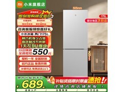 米家175L直冷双门冰箱989元