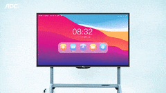 全能选手：AOC时尚版T25F系列智能交互平板实现一屏聚合 商娱皆优