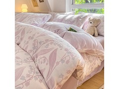 兰芮A类雕花牛奶绒四件套119元