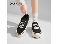 达芙妮厚底帆布鞋57.97元抢