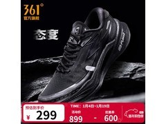 361°飞燃4x4态度越野跑鞋299元